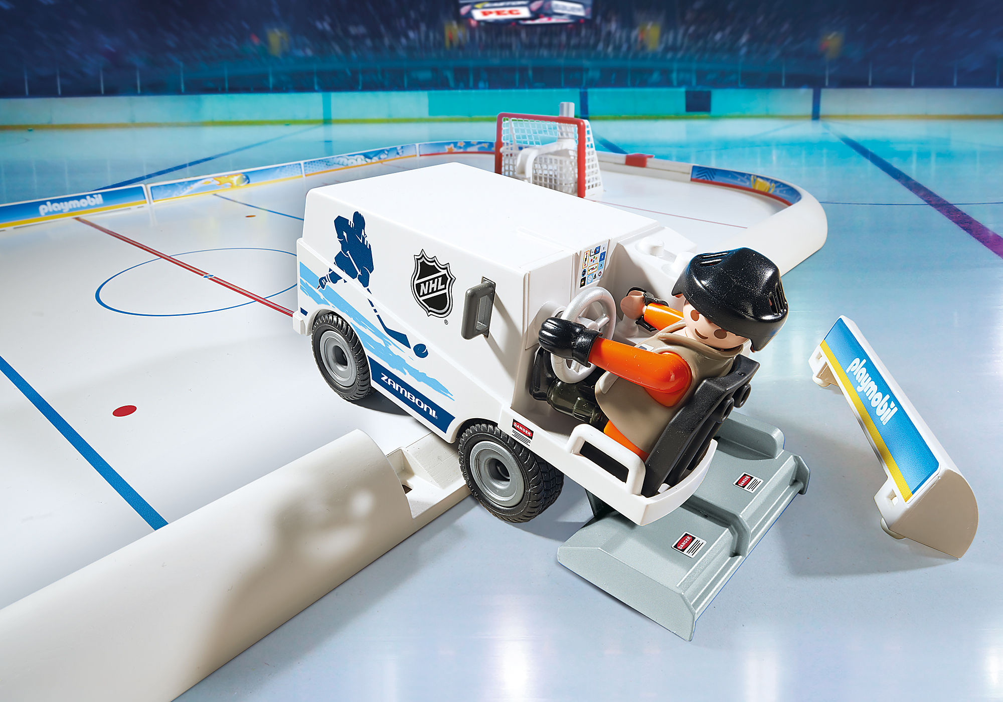 NHL® Zamboni® Machine - 9213 | PLAYMOBIL®